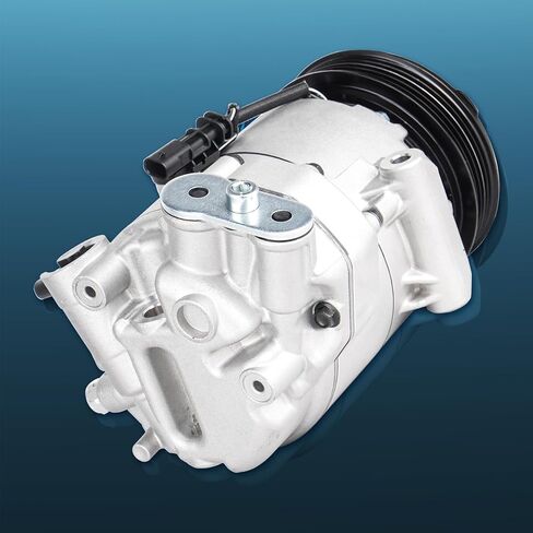 Air Conditioner AC Compressor with Clutch Fit for Chevrolet Cruze 1.4L 2012-2015, fit for Cruze Limited 1.4L 2016 【Note-Mount Type: 3 Tangent One On Rear Head, for Cruze 2015 only fit Engine VIN B】 in Kuwait