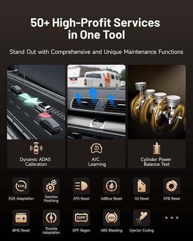 TOPDON Phoenix Nano, 2024 New Bidirectional Scan Tool, ECU Coding Tool, FCA AutoAuth, CAN FD/DoIP Protocols, 32+ Special Functions, Full System Diagnostic, Free Updates for 2 Years in Saudi Arabia