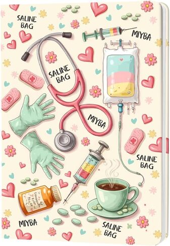 Funny Cat Lined Journal Notebook Cat Lover Gifts for Women Men A5 Hardcover Journaling Notebooks Travel Journal Planner Notebook for Work Travel Note Taking 100 Pages (BJB3652) in Saudi Arabia