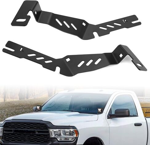 JERBOR Upgraded Ditch Light Mounting Brackets for Chevrolet Colorado/GMC Canyon 2023-2025, Thickened Version LED Light Installation Bracket Kit (for Colorado/GMC Canyon 2023-2025) in Kuwait