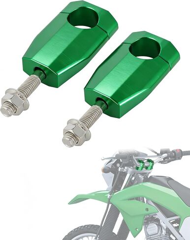 حامل المقود لـ KLX 230، CNC 7/8 بوصة شريط مقبض الدراجة الترابية يتصاعد المشابك لـ KLX230 20-25/KLX230R 20-24/KLX230RS 21-24/KLX230S 22-23/KLX230 ABS 21/KLX230S ABS 22-23-أخضر in Kuwait