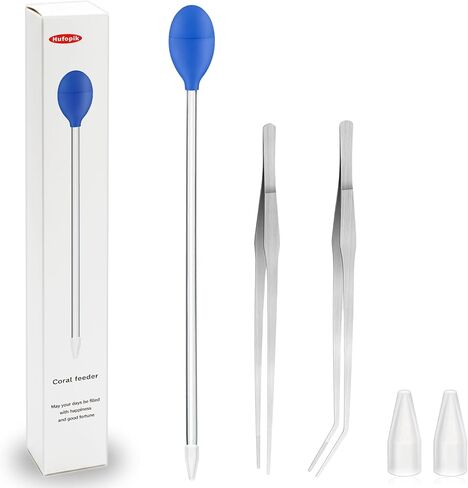 18.5 in Long Pipette for Fish Tank Coral Food Feeder Long Syringe Aquarium Coral Feeding Tube for Marine Fish Reef Aquatic Plant Spider Snake Lizard in Saudi Arabia