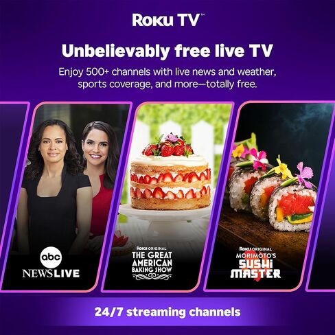 جهاز عرض محمول ذكي يعمل بالطاقة USB-C من Aurzen Roku TV مع واي فاي وبلوتوث، D1R air Roku مدمج، أصلي 1080 بكسل، صوت DoIby، جهاز عرض صغير للأفلام المنزلية/الخارجية، أبيض in Kuwait