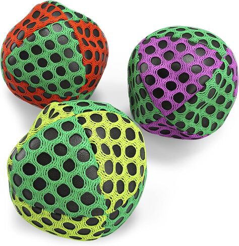 speevers Footbag for Adults and Kids, Footbag Balls, Kick Bags Professional with Carry Case in Kuwait