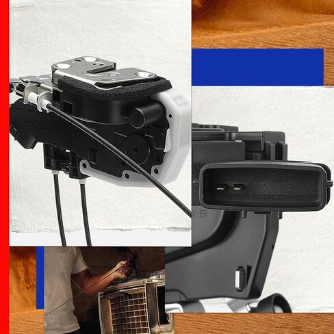 JC Whitney JFBAJCWDLA00009 Rear Right Door Lock Actuator - Compatible with INFINITI Q50 2014-2021 in Kuwait