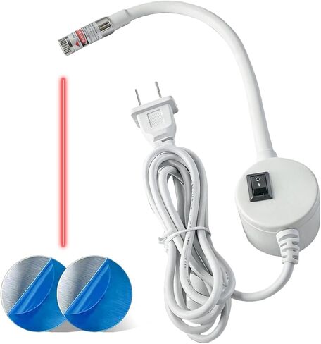 Sewing Laser Guide for Straight Stitching with Adjustable Dot/Straight Line/Crosshair Quilting Laser Light, Hands-Free Precision Sewing Quilting Aid Tool (Line Style,Red) in Kuwait