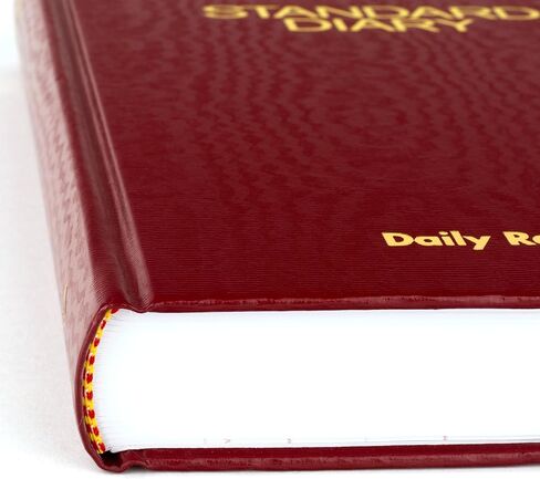 AT-A-GLANCE 2027 Daily Planner, Standard Diary, 5.75" x 8.25" Reminder Journal, Hardcover, Red (SD3891327) in Kuwait
