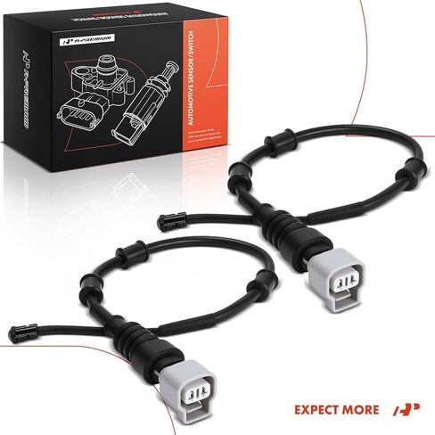 A-Premium Rear Driver and Passenger Brake Pad Wear Sensors Compatible with Lexus LS400 1990 1991 1992 1993 1994, 2-PC Set in Kuwait