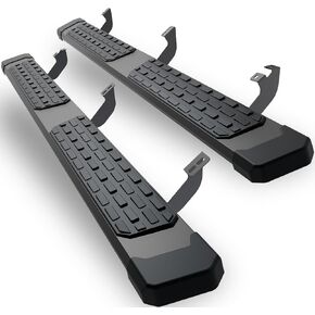 Running Boards Side Steps for 2009-2018 Dodge ram 1500 Quad Cab, 2019-2026 Ram 1500 Classic Body Quad Cab(NOT for New Body), 2010-2026 Ram 2500 3500 Black Two-Stair Rail Drop Nerf Bars Step Bars in Kuwait