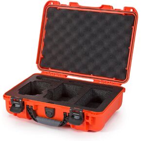 Nanuk 910 حافظة صلبة مقاومة للماء مع حشوة إسفنجية لـ DJI Mavic Mini 2 Fly More - أسود in Kuwait