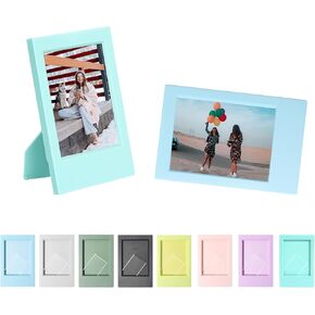 إطار صور صغير مع غطاء حماية شفاف لأفلام Polaroid Fujifilm Instax Mini 12 11 9 8 7s EVO، شاشة عرض على الطاولة، عبوة من 8 قطع. in Kuwait