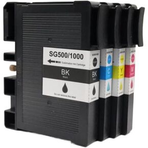 Sublimation Ink Cartridge with Chip No Serial Number Plug and Play Compatible with - SG500 SG1000(1Set) in Kuwait