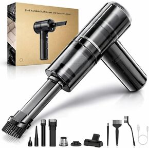 Handheld Vacuum Cordless with 13KPa High Power Suction, Portable Hand Vacuum for Car & Home, 3-Speed Control, USB-C Rechargeable Mini Vacuum Cleaner, Washable HEPA Filter, 30-Min Runtime in Kuwait