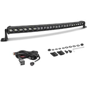 القرون LED الصفراء مع تسخير الأسلاك والأغطية السوداء 3 "40W كري LED أضواء الخندق بقعة الفيضانات كومبو أضواء الضباب الأصفر مطاردة رئيس ضوء للشاحنات دراجة نارية SUV UTV ATV الدراجة الترابية in Kuwait