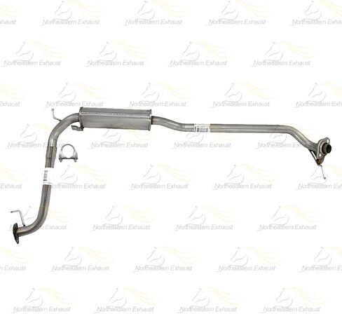 العادم الشمالي الشرقي | الفولاذ المقاوم للصدأ - عادم أنبوب الرنين متوافق مع قطعة غيار السيارات Honda Fit 2009-2013 1.5L | تشمل جوانات مجانية و in Kuwait