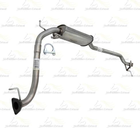 العادم الشمالي الشرقي | الفولاذ المقاوم للصدأ - عادم أنبوب الرنين متوافق مع قطعة غيار السيارات Honda Fit 2009-2013 1.5L | تشمل جوانات مجانية و in Kuwait