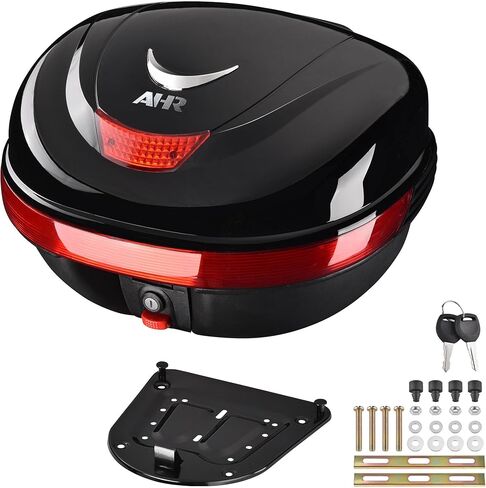 Yescom AHR 35L Motorcycle Top Case Trunk Tail Box Tour Storage in Kuwait