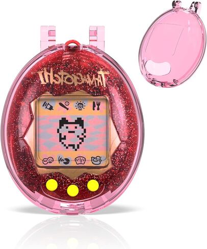 Case for Tamagotchi Original, Transparent Cover Case Compatible with Tamagotchi Original Electronic Pet Accessories, Drop - Resistant & Scratch-Proof (Transparent) in Kuwait
