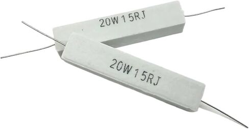 5Pcs 20W 5% Horizontal Resistance Of Cement 0.1~100K 0.1R 0.5R 1R 10R 100R 0.22 0.33 0.5 1 2 5 8 10 15 20 25 30 100 1K 10K Ohm(5.6K) in Kuwait