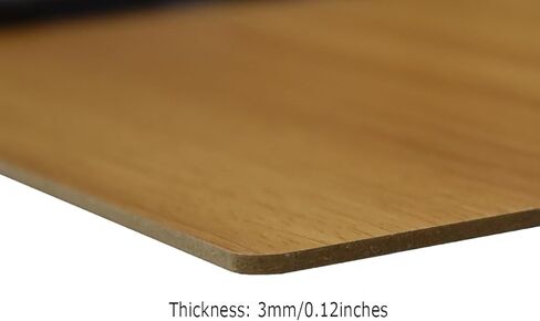 Enyuwlcm Wooden Clipboard Durable MDF Clipboard A4 Letter Size for Office Low Profile Clip 2 Packs Brown in Saudi Arabia