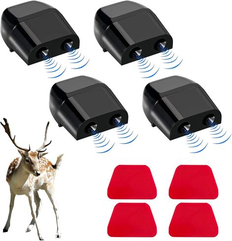 KVAEY 8 PCS Deer Whistles for Car, Automotive Deer Warning Whistle Devices, Animal Warning Devices to Avoids Collision, Universal Animal Alert Accessories (Black, 8pcs) in Kuwait