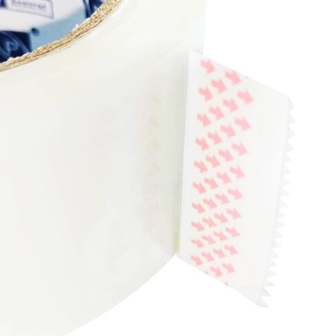 P PERFECTAPE Heavy Duty Packing Tape 6 Rolls with Tape Gun, Clear, 2.7 mil, 1.88 inch x 55 Yards, Ultra Strong, Refill for Packaging and Shipping in Kuwait