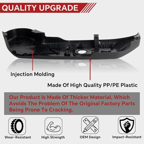 Thickened Driver Side Seat Trim Panel Bezel Cover 71812-0C242-C0 Compatible with 2022 2023 2024 2025 2026 Toyota Tundra 2023 2024 2025 2026 Sequoia Seat Cushion Shield Recline Cover in Saudi Arabia