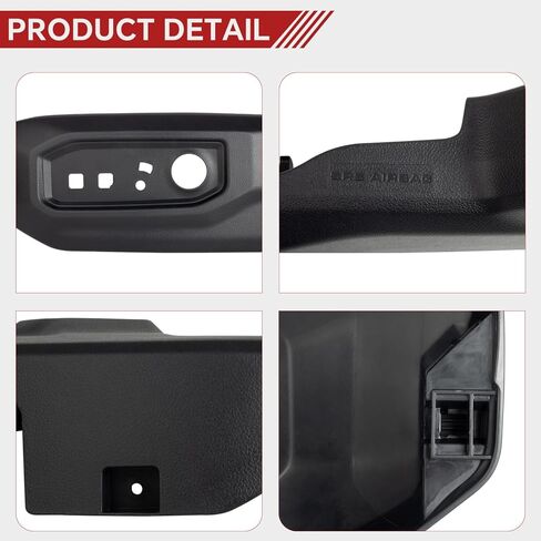Thickened Driver Side Seat Trim Panel Bezel Cover 71812-0C242-C0 Compatible with 2022 2023 2024 2025 2026 Toyota Tundra 2023 2024 2025 2026 Sequoia Seat Cushion Shield Recline Cover in Saudi Arabia