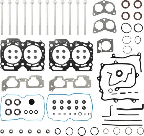 Engine Cylinder Head Gasket Set w/Bolts Fit For Subaru Legacy Outback Impreza Forester Baja Saab 9-2X 2.5L Engine EJ25 1999-2005 HS26170PT-1 ES72212 in Kuwait