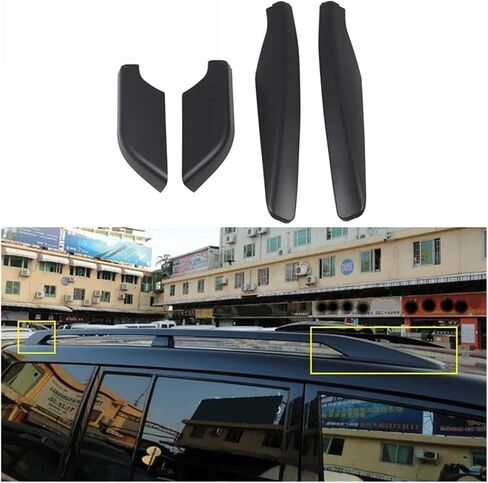 Compatible For Mitsubishi 2006-2018 Pajero Luggage Rack Cover Accessories Plastic Shell End Cover in Kuwait