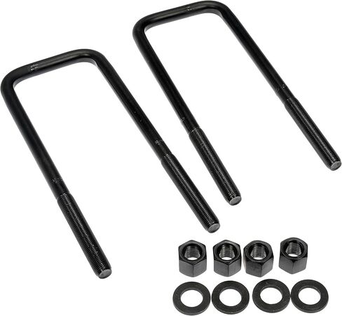 Dorman 929-801 Rear Leaf Spring Axle U-Bolt Kit Compatible with Select Ford/Lincoln Models in Kuwait