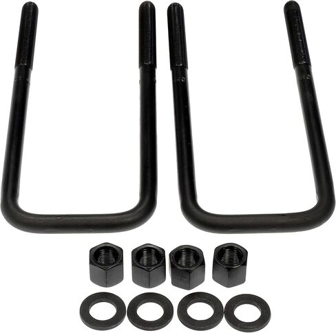 Dorman 929-801 Rear Leaf Spring Axle U-Bolt Kit Compatible with Select Ford/Lincoln Models in Kuwait