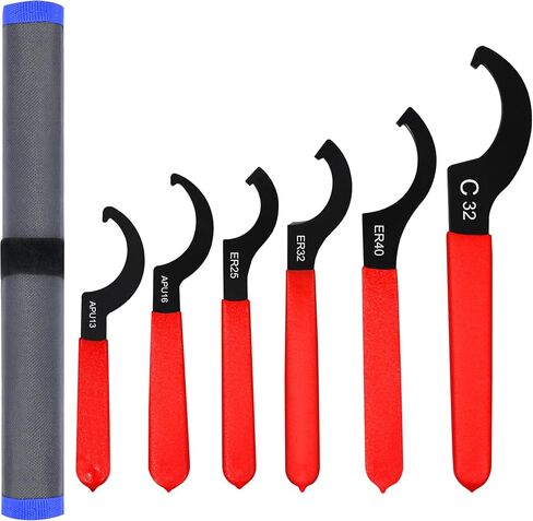 4pcs Coilover Spanner Wrench Set Adjustable Shock Wrench Heavy Duty Steel C Spanner for Most Coil Overs Shocks Adjustment and Suspension System in Saudi Arabia