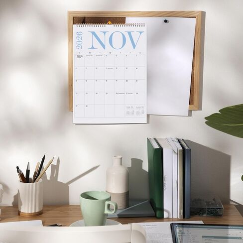 Zuozee Wall Calendar 2024-2025, Aesthetic Large Wall Calendar 2025-14" x 11" - 20 Monthly Calendar Runs from May. 2024 Until Dec. 2025, 2024 Calendar for Office, Home and School in Saudi Arabia