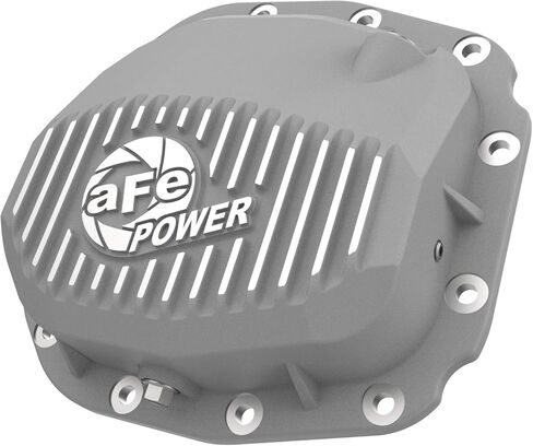 غطاء تفاضلي خلفي من سلسلة aFe POWER Street خام مع زعانف مُصنعة - #46-71180A - Ford F-150 15-23 (Super 8.8-12) in Kuwait