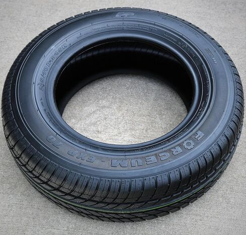 Forceum EXP 70 إطار شعاعي لسيارات الركاب لجميع المواسم -205/70R15 205/70/15 205/70-15 95H نطاق تحميل SL 4-Ply BSW جدار جانبي أسود UTQG 320AAA in Kuwait