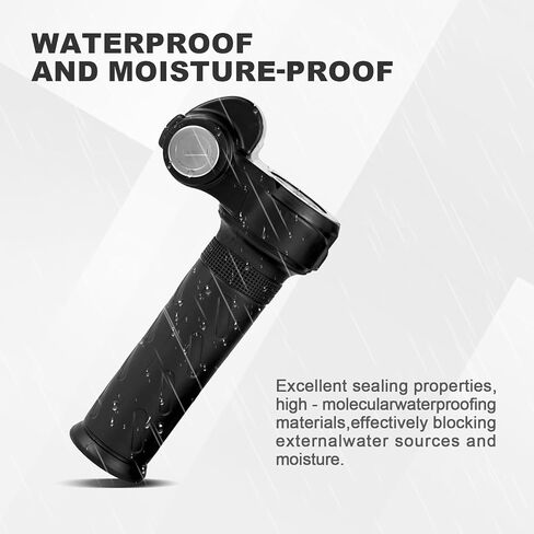 Ebike Full Twist Throttle Grip with 2 Keys Compatible with Ridstar Q20/Q20 Pro Lite E-Bike,3-Pin Electric Bike Throttle Waterproof Smooth Acceleration Control in Kuwait