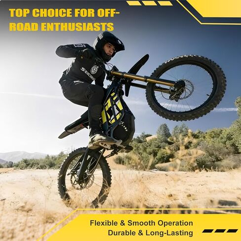 Throttle Handle Compatible with Surron, Upgraded Electric Dirt Bike Full Twist Throttle Handle Kit for Sur-Ron Light Bee S/X Segway X160 X260 E-Ride, Imitation Carbon Fiber & Rolling Bearings in Kuwait