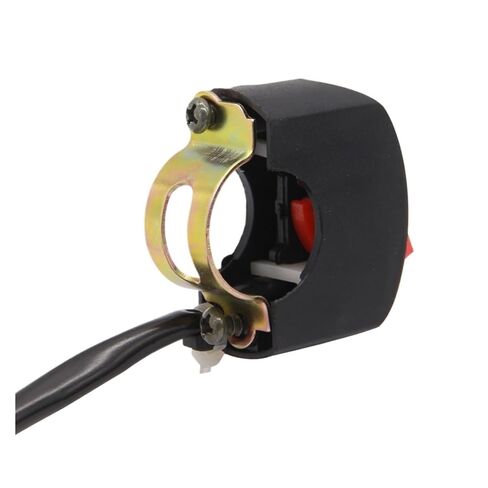 DC12V/10A دراجة نارية المقود Flameout التبديل على زر إيقاف ل موتو دراجة نارية الأسود العلوي التبديل تعديل in Kuwait