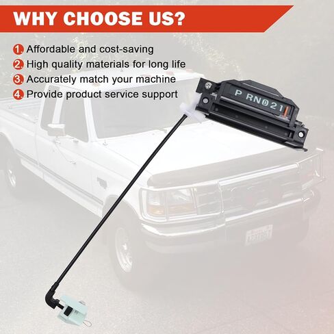 كابل مؤشر ناقل الحركة F5TZ-7A110-AA متوافق مع مجموعة مؤشر التحول Ford F-250 F-350 1995 1996 1997 in Kuwait