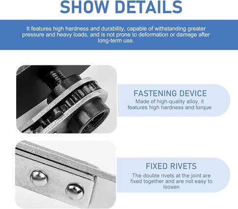 1 PC Brake Caliper Press Tool, Not-easily-deformed & Anti-slip Ratchet Wrench with 2 S-hook, 4 In 1 Disc Brake Piston Separator, Universal for Most Vehicles (Blue) in Kuwait