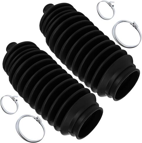SCITOO 2pcs Steering Rack and Pinion Tie Rod Boot fit for Honda for Accord for Nissan for Maxima for 240SX for 300ZX for Stanza for Axxess for INFINITI G20 I30 J30 M30 Q45 for 626 MX-6 C70 S70 V70 in Kuwait