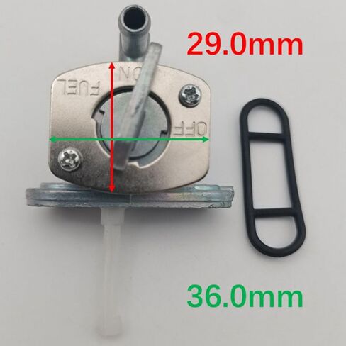 Fuel Cock Petcock Valve Gas Tank Switch Compatible with Kawasaki KX250 1992 1993 1994 1995 1996 1997 1998 51023-1334 51023-1182 25-581 in Kuwait
