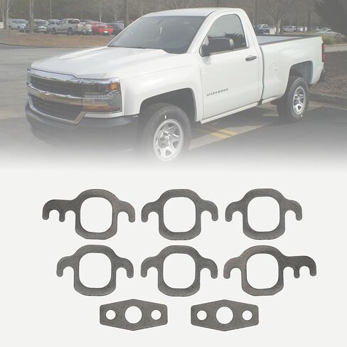 MS 95842 Exhaust Manifold Gasket Set MS95842 Compatible with 4.3L V6 Chevrolet Express 1500 2500 Silverado 1500 GMC Savana 1500 2500 3500 Sierra 1500 in Kuwait
