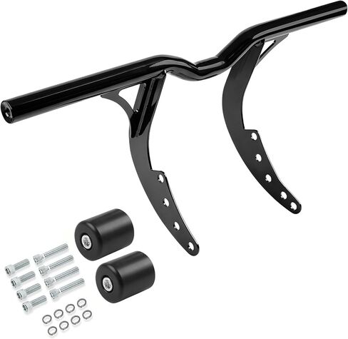 1.25 بوصة أمامي M8 Footpeg Softail Engine Guard Crash Bar، لـ 2018-2026 Harley Softail Street Bob FXBB، 2018-2020 Low Rider FXLR، 2020-2024 Low Rider S FXLRS، 2022-2024 Low Rider ST FXLRST in Kuwait
