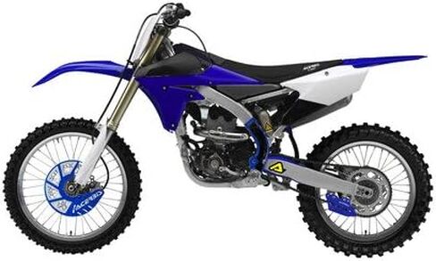 واقيات إطار Acerbis X-Grip أزرق/أسود متوافقة مع Yamaha YZ450F 2014-2015/YZ250F 2014-2016/YZ250FX 2015-2016 - 2374261034 in Kuwait