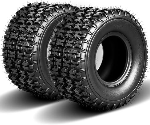مجموعة من إطارين ATV/UTV مقاس 18x10-8، 4PR 18x10x8 لجميع التضاريس، بدون أنابيب شديدة التحمل، مداس غير اتجاهي in Kuwait