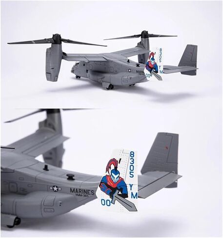 مقياس مصغر 1 72 مقياس اوسبري MV22 طائرات النقل سبيكة محاكاة نموذج جمع تذكارية عرض لعبة طائرة لعبة أطقم in Kuwait