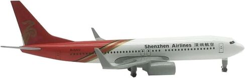 Miniature Scale 1:350 Shenzhen Airlines B737 Aircraft Model, Metal Simulation Passenger Flying Toy Game Kits in Kuwait