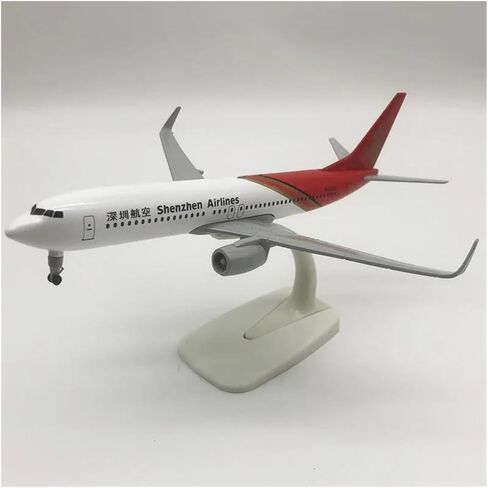 Miniature Scale 1:350 Shenzhen Airlines B737 Aircraft Model, Metal Simulation Passenger Flying Toy Game Kits in Kuwait